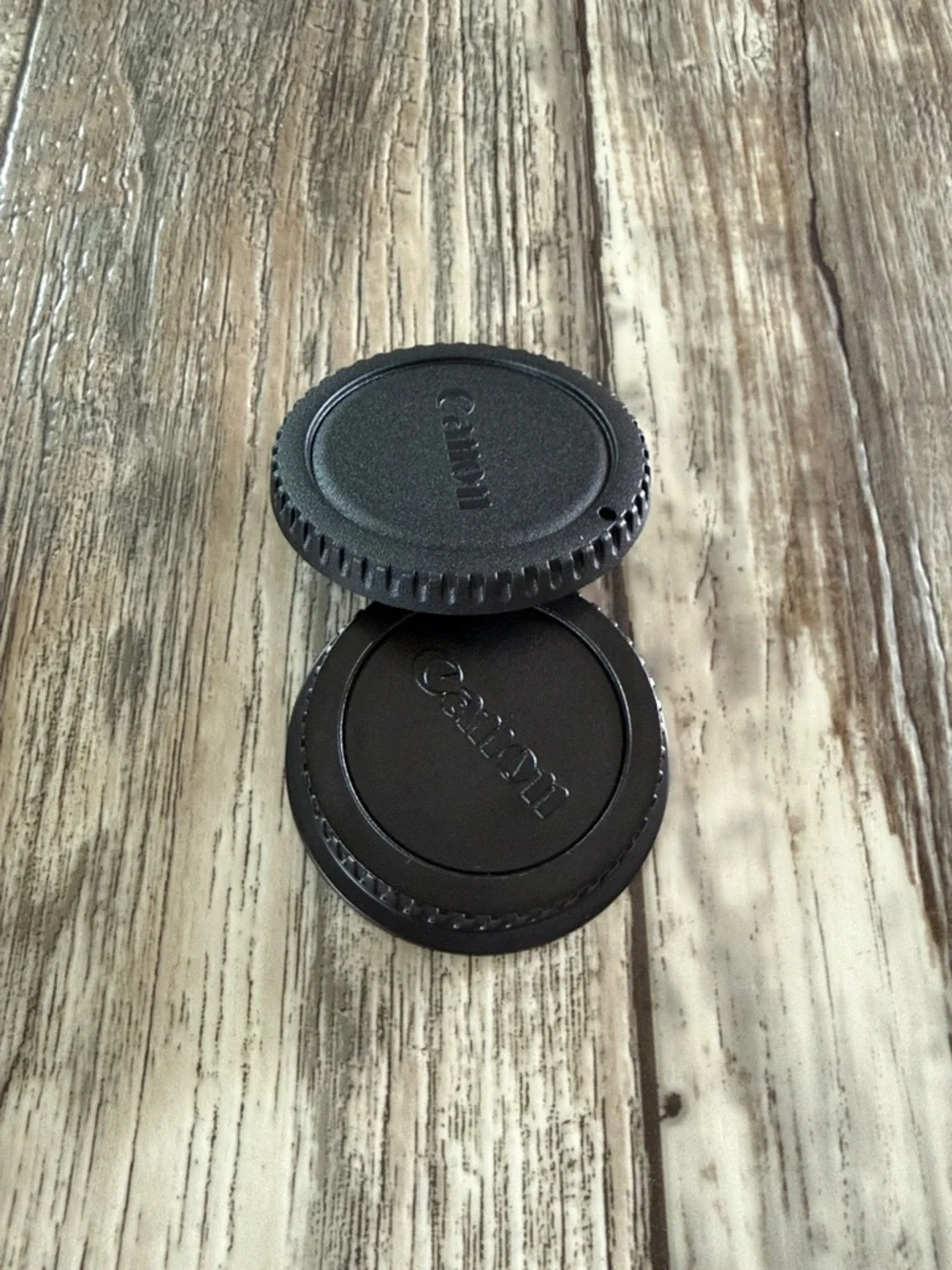 Canon camera and back lens cup